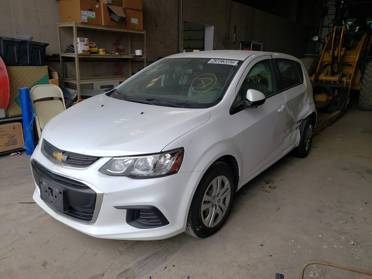 Photo 2 from auction – 2018 CHEVROLET SONIC with VIN 1G1JG6SH5J4105402