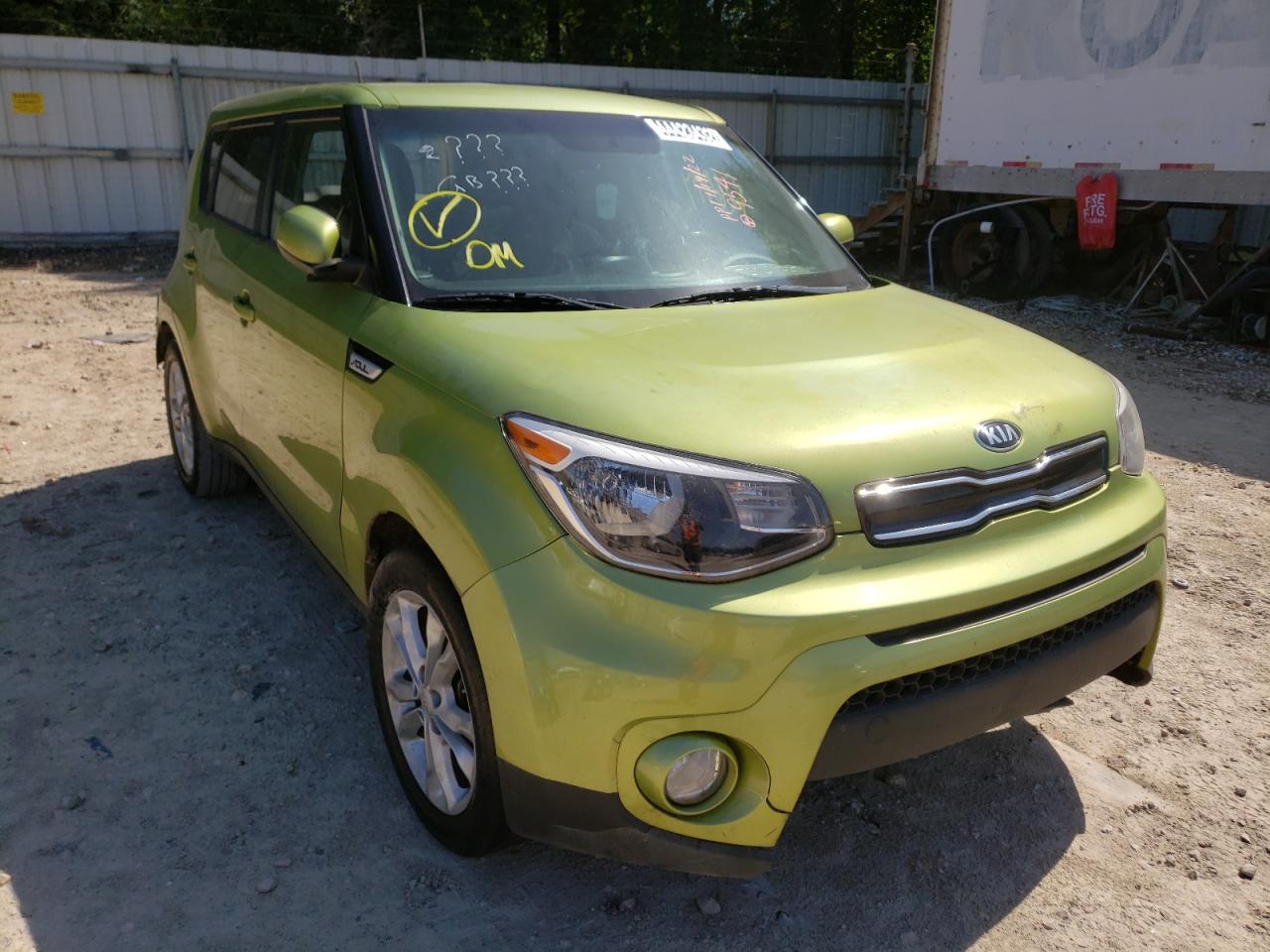 KIA SOUL + 2018 with VIN KNDJP3A5XJ7889541 - Photo from auction