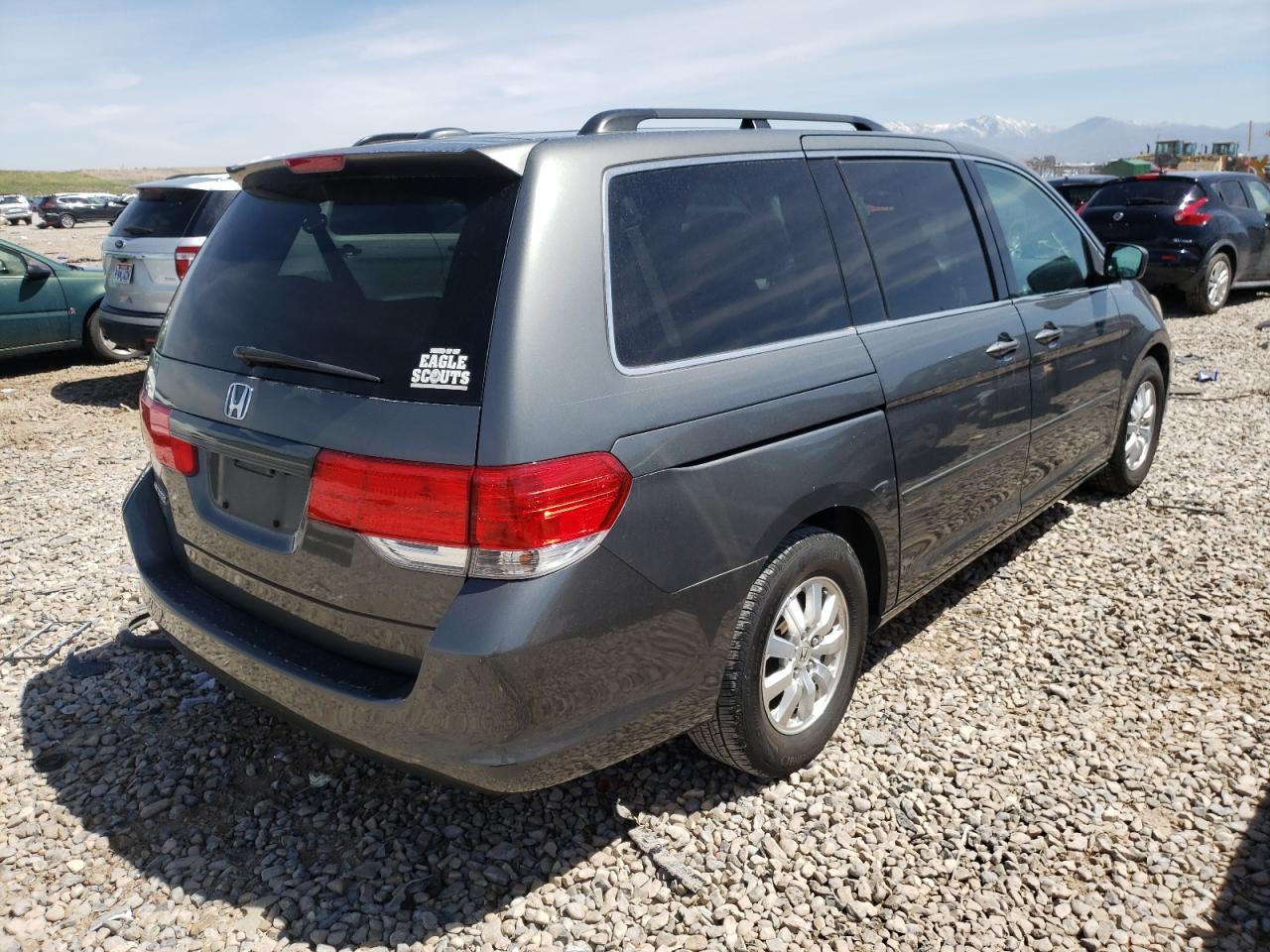 Photo 17 from auction – 2008 HONDA ODYSSEY EX with VIN 5FNRL38718B066703