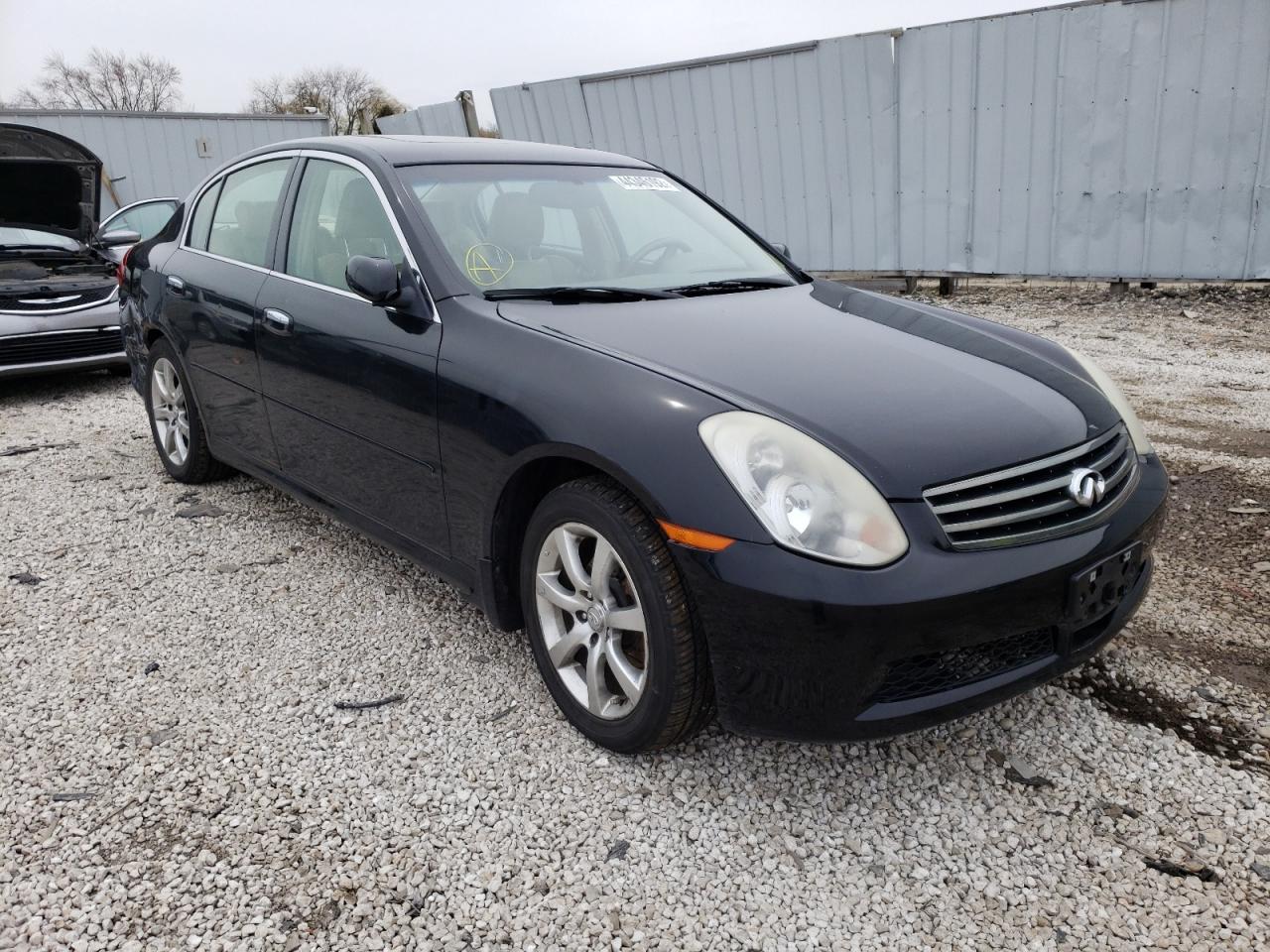INFINITI G35 2005 with VIN JNKCV51F65M306214 - Photo from auction