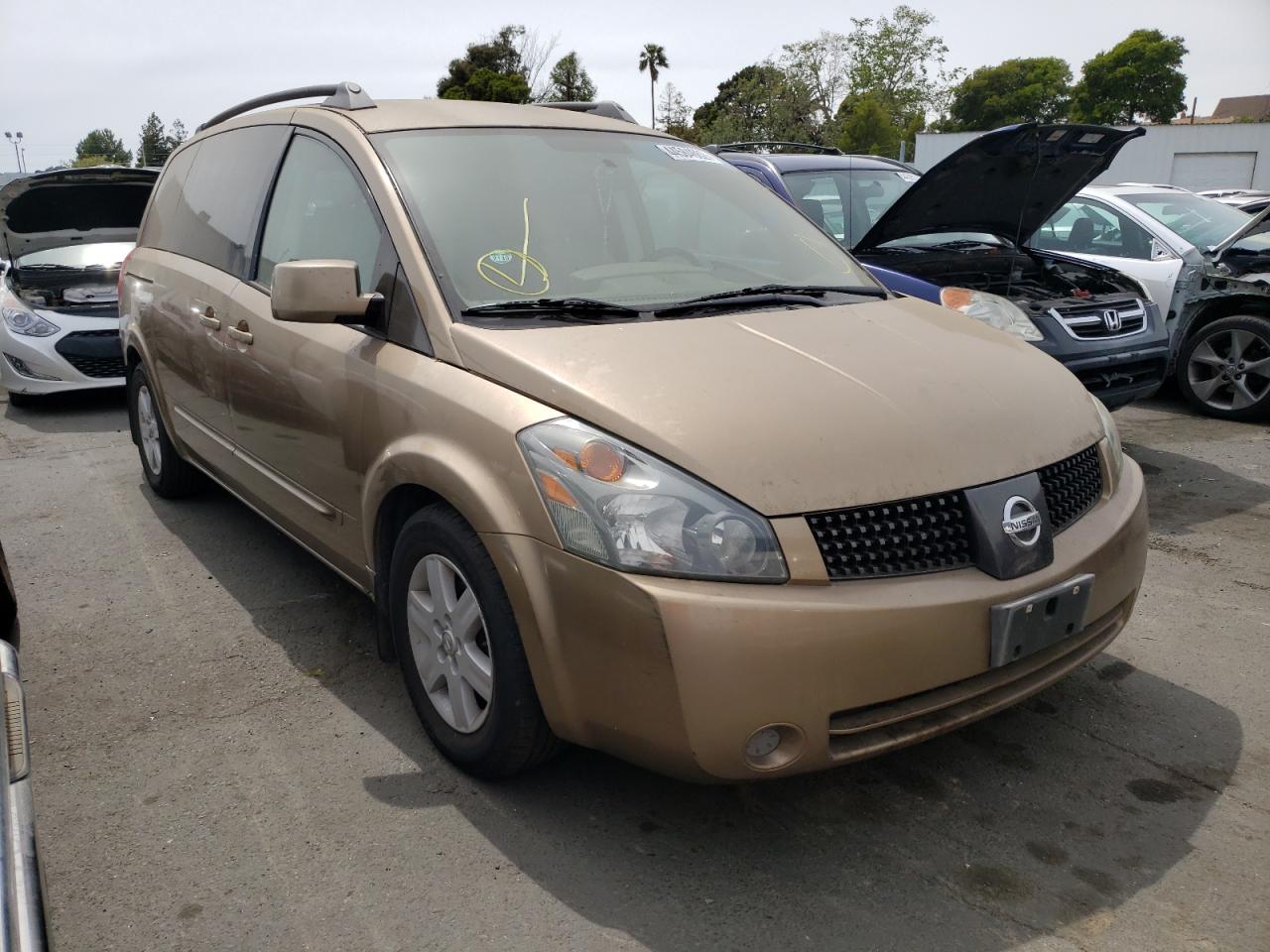 NISSAN QUEST 2004 with VIN 5N1BV28U24N306117 - Photo from auction