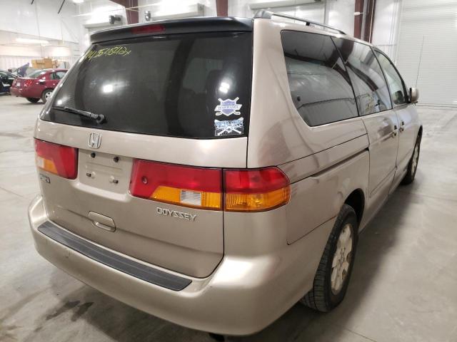 Photo 4 from auction – 2004 HONDA ODYSSEY with VIN 5FNRL18814B147076