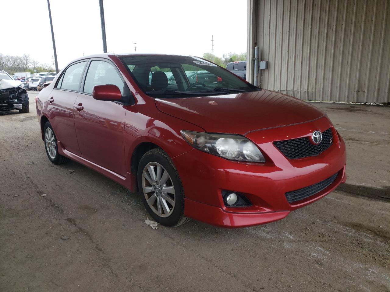 TOYOTA COROLLA 2009 with VIN 2T1BU40E79C019759 - Photo from auction