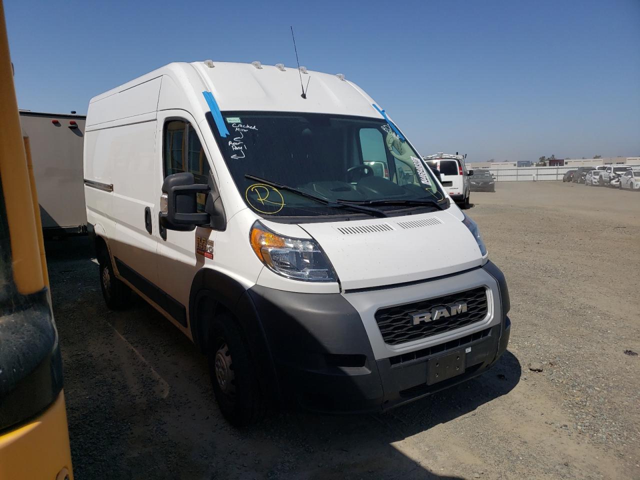 RAM PROMASTER 2020 with VIN 3C6TRVBG9LE102443 - Photo from auction