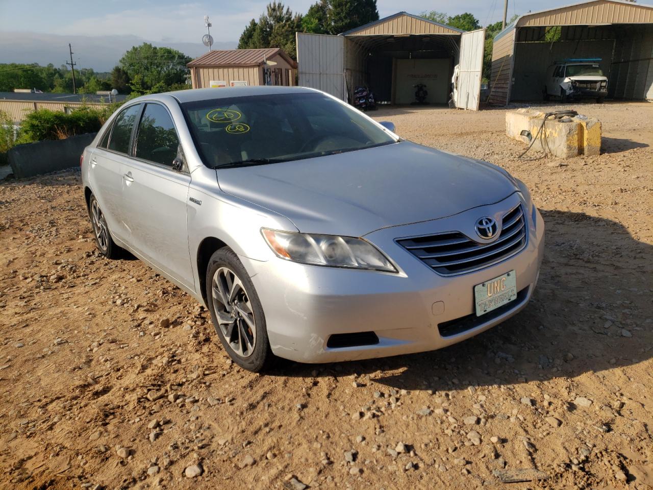 TOYOTA CAMRY HYBR 2007 with VIN JTNBB46K973033506 - Photo from auction