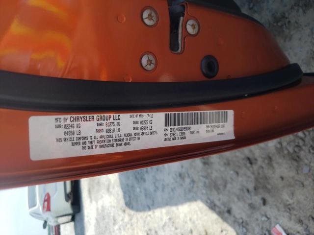 Photo 10 from auction – 2011 DODGE CHALLENGER with VIN 2B3CJ4DG9BH596461