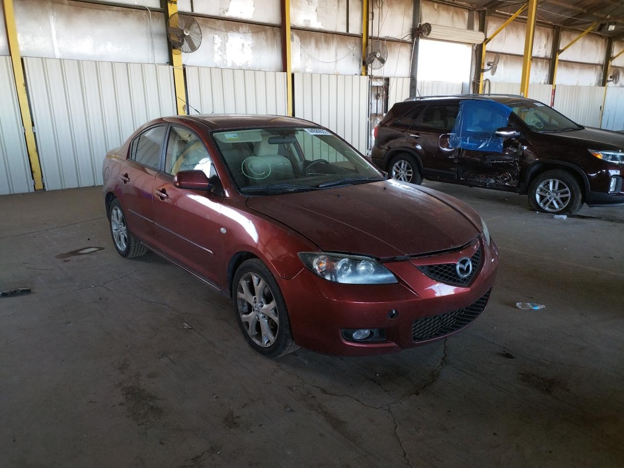 MAZDA 3 I 2008 with VIN JM1BK32F581147930 - Photo from auction