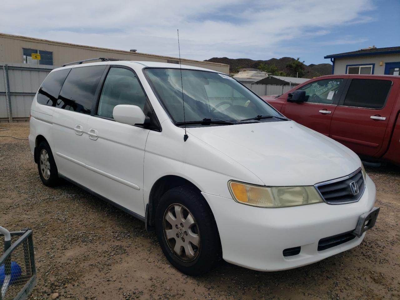 HONDA ODYSSEY EX 2003 with VIN 5FNRL18603B080712 - Photo from auction