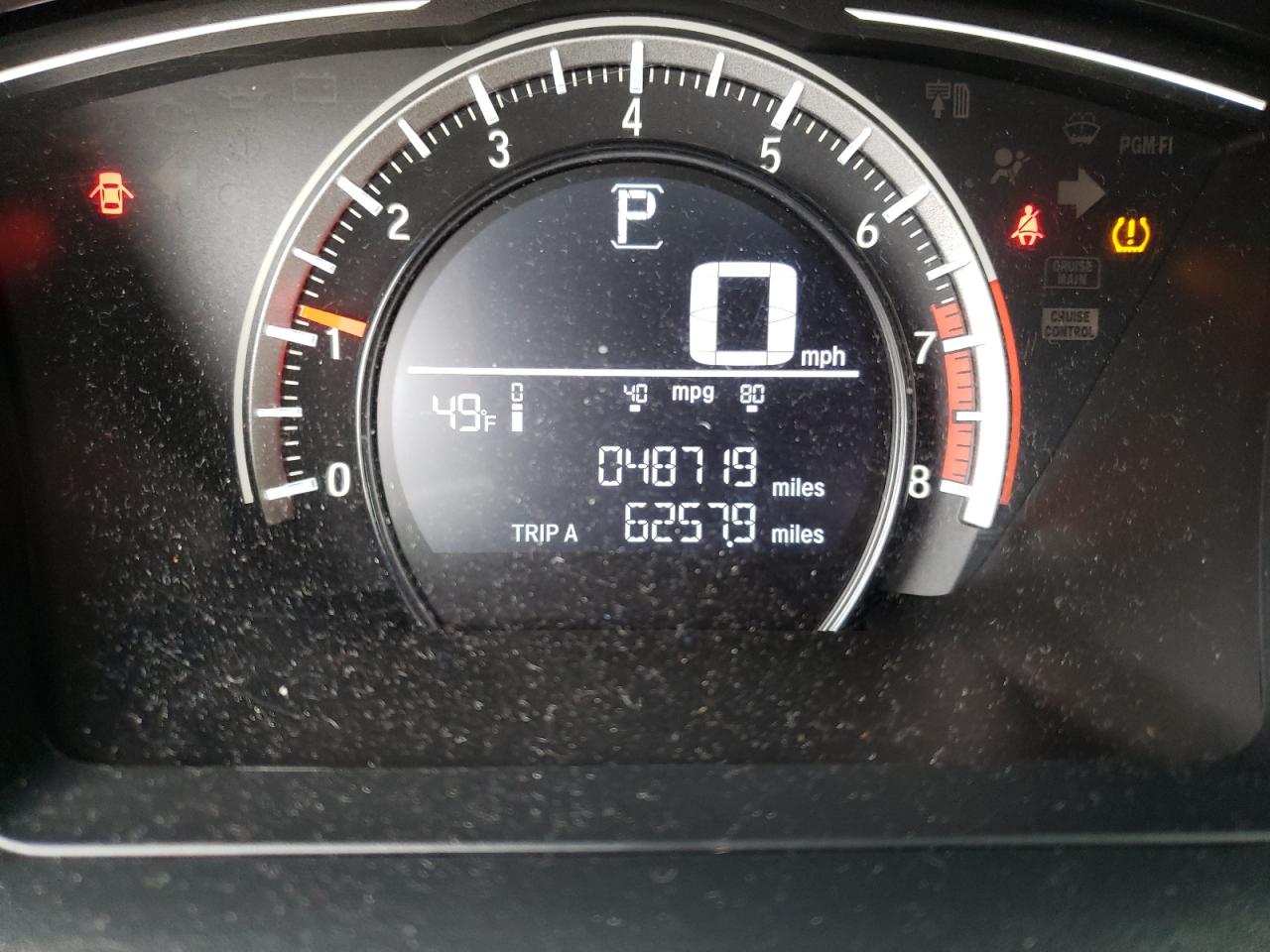 Photo 8 from auction – 2017 HONDA CIVIC LX with VIN 2HGFC4B51HH309440