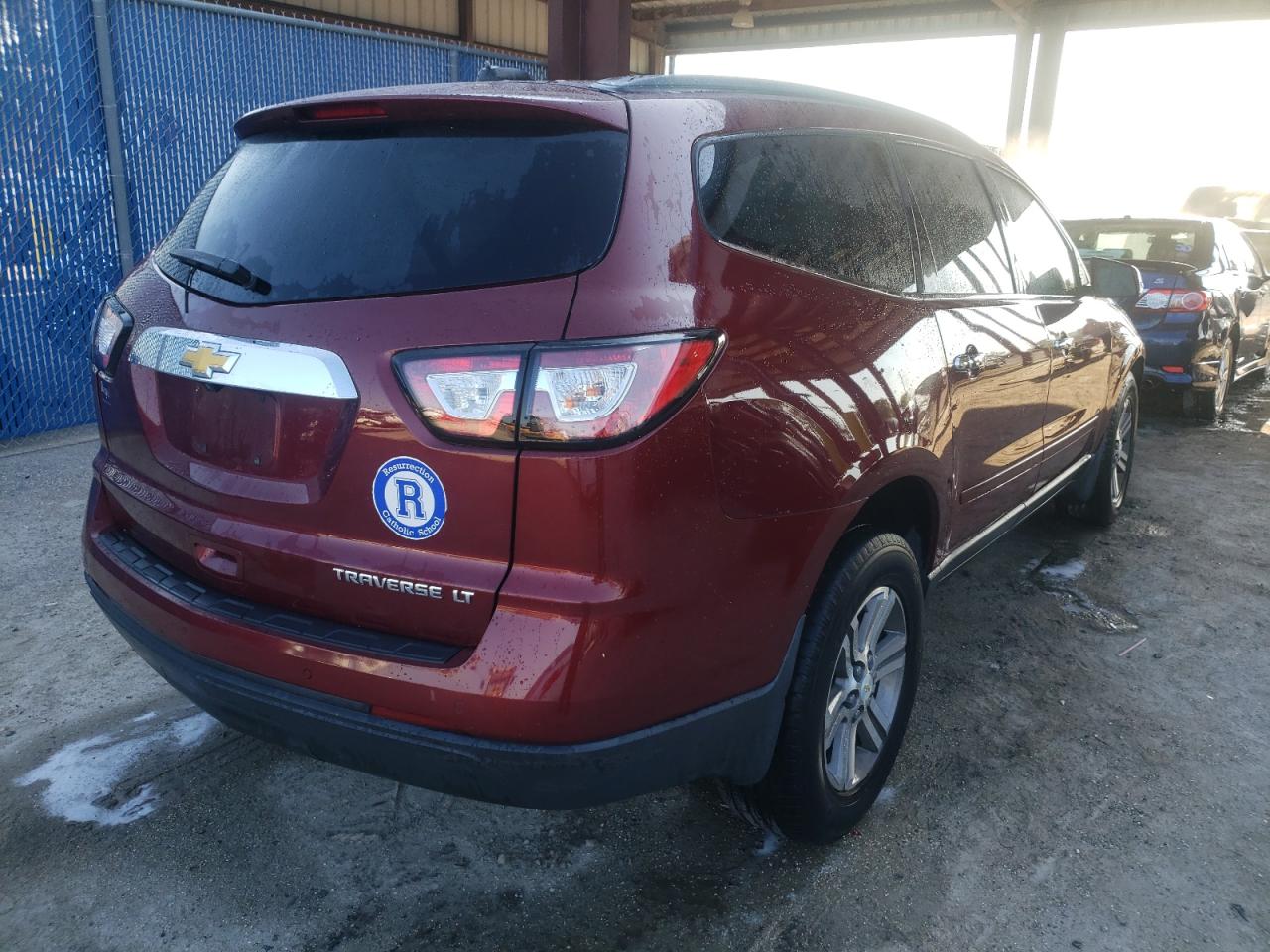 Photo 4 from auction – 2016 CHEVROLET TRAVERSE L with VIN 1GNKRGKD7GJ133471