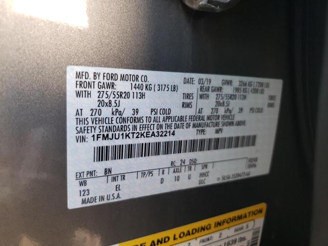 Photo 10 from auction – 2019 FORD EXPEDITION with VIN 1FMJU1KT2KEA32214