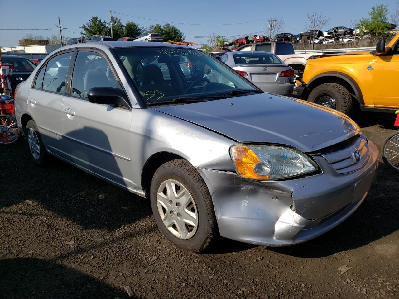 HONDA CIVIC LX 2003 with VIN 2HGES16533H547547 - Photo from auction