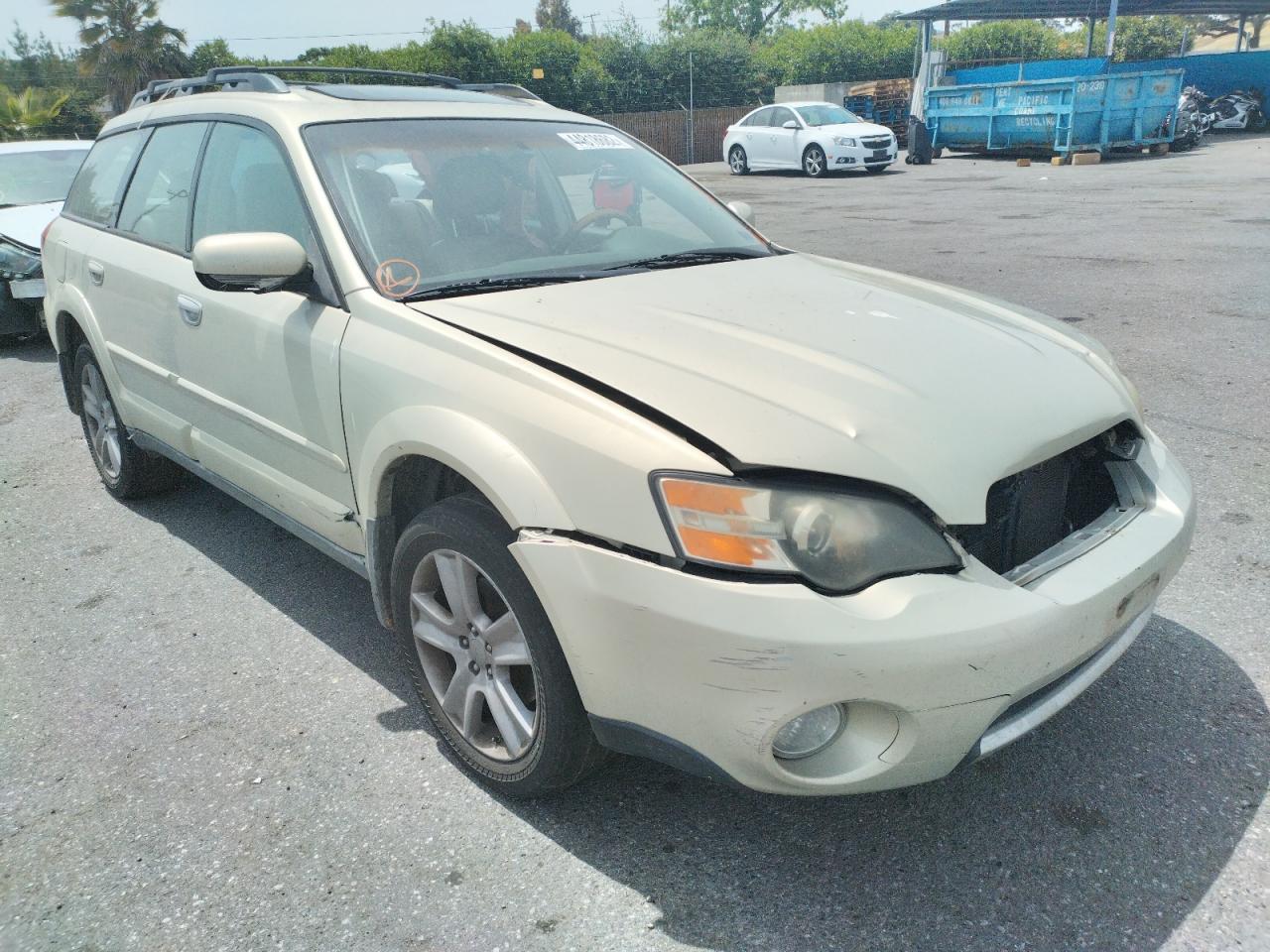 SUBARU LEGACY OUT 2005 with VIN 4S4BP86C854380396 - Photo from auction