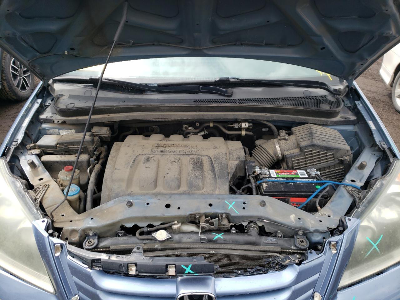 Photo 7 from auction – 2008 HONDA ODYSSEY EX with VIN 5FNRL38428B070698
