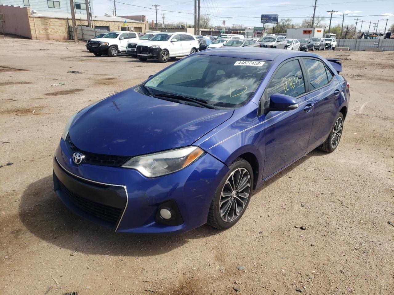 Photo 2 from auction – 2015 TOYOTA COROLLA L with VIN 2T1BURHE3FC261056