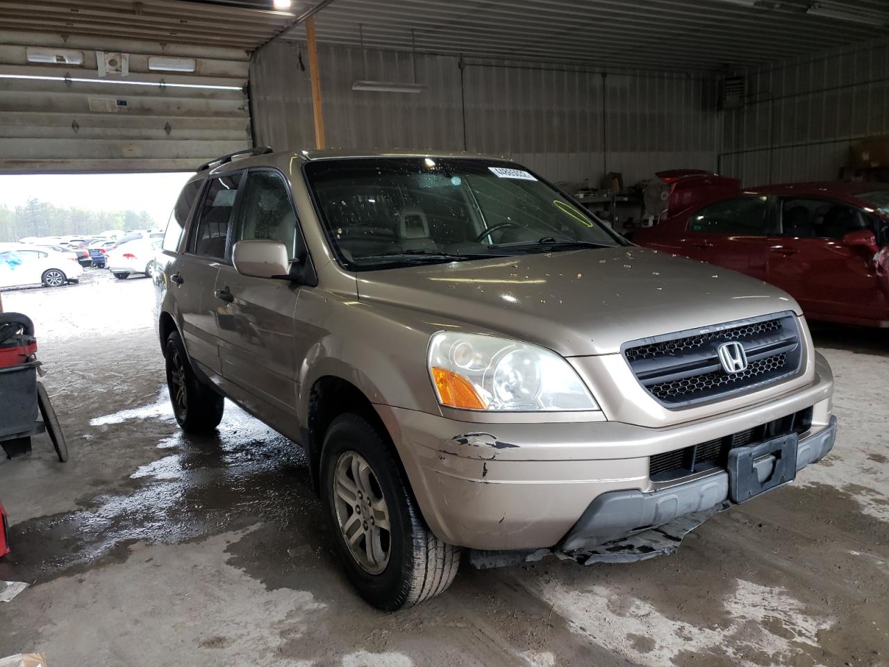 Photo 1 from auction – 2003 HONDA PILOT EXL with VIN 2HKYF18683H614270