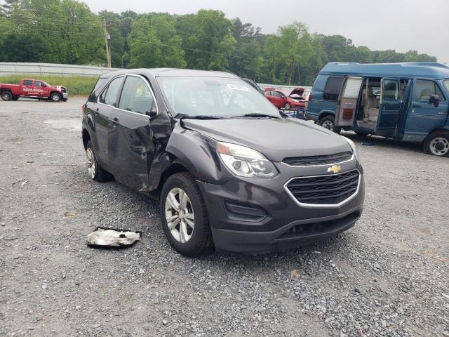 CHEVROLET EQUINOX LS 2016 with VIN 2GNALBEK1G6266296 - Photo from auction