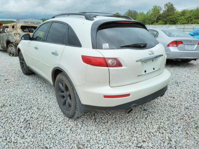 Photo 3 from auction – 2005 INFINITI FX35 with VIN JNRAS08W25X205003
