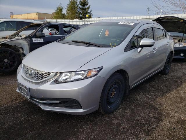 Photo 2 from auction – 2014 HONDA CIVIC LX with VIN 2HGFB2F53EH011663