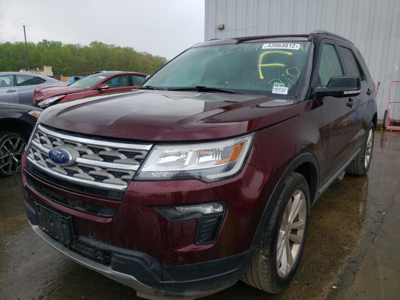 Photo 2 from auction – 2018 FORD EXPLOR XLT with VIN 1FM5K8D8XJGB82762