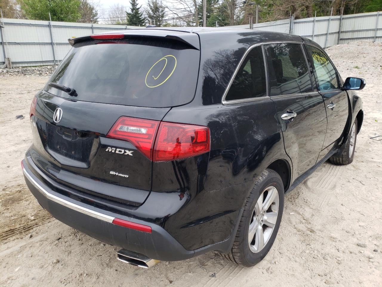 Photo 4 from auction – 2012 ACURA MDX with VIN 2HNYD2H20CH538510