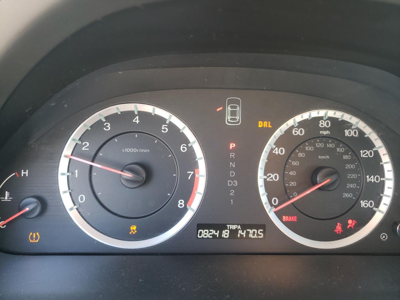 Photo 8 from auction – 2012 HONDA ACCORD LX with VIN 1HGCP2F39CA200882