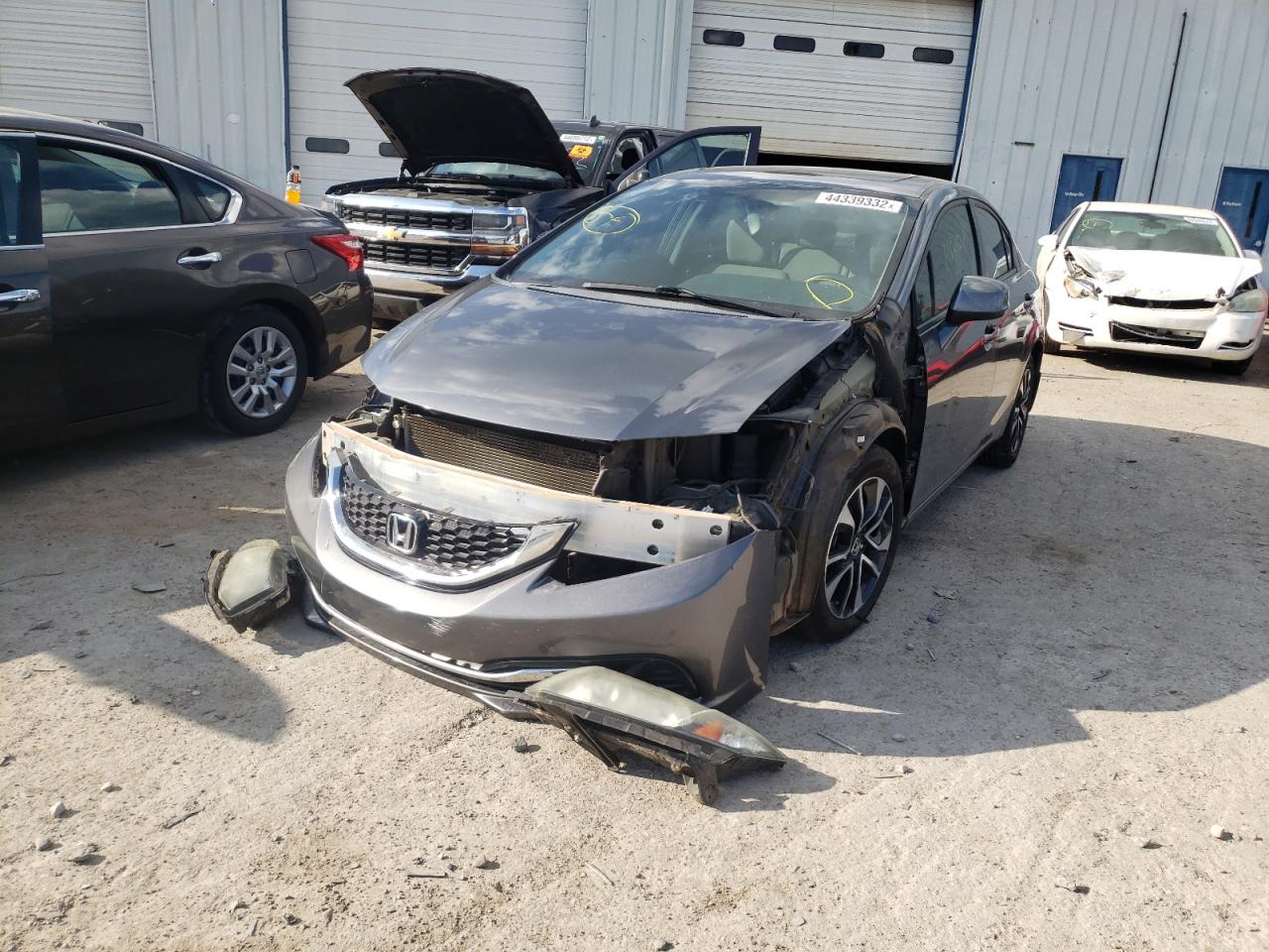 Photo 2 from auction – 2013 HONDA CIVIC EX with VIN 19XFB2F8XDE024753
