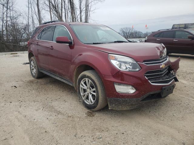 CHEVROLET EQUINOX LT 2017 with VIN 2GNALCEK8H6184072 - Photo from auction