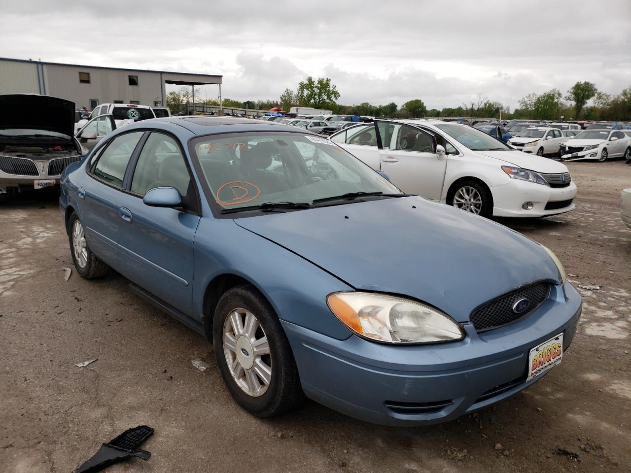 FORD TAURUS SEL 2006 with VIN 1FAFP56U86A192712 - Photo from auction
