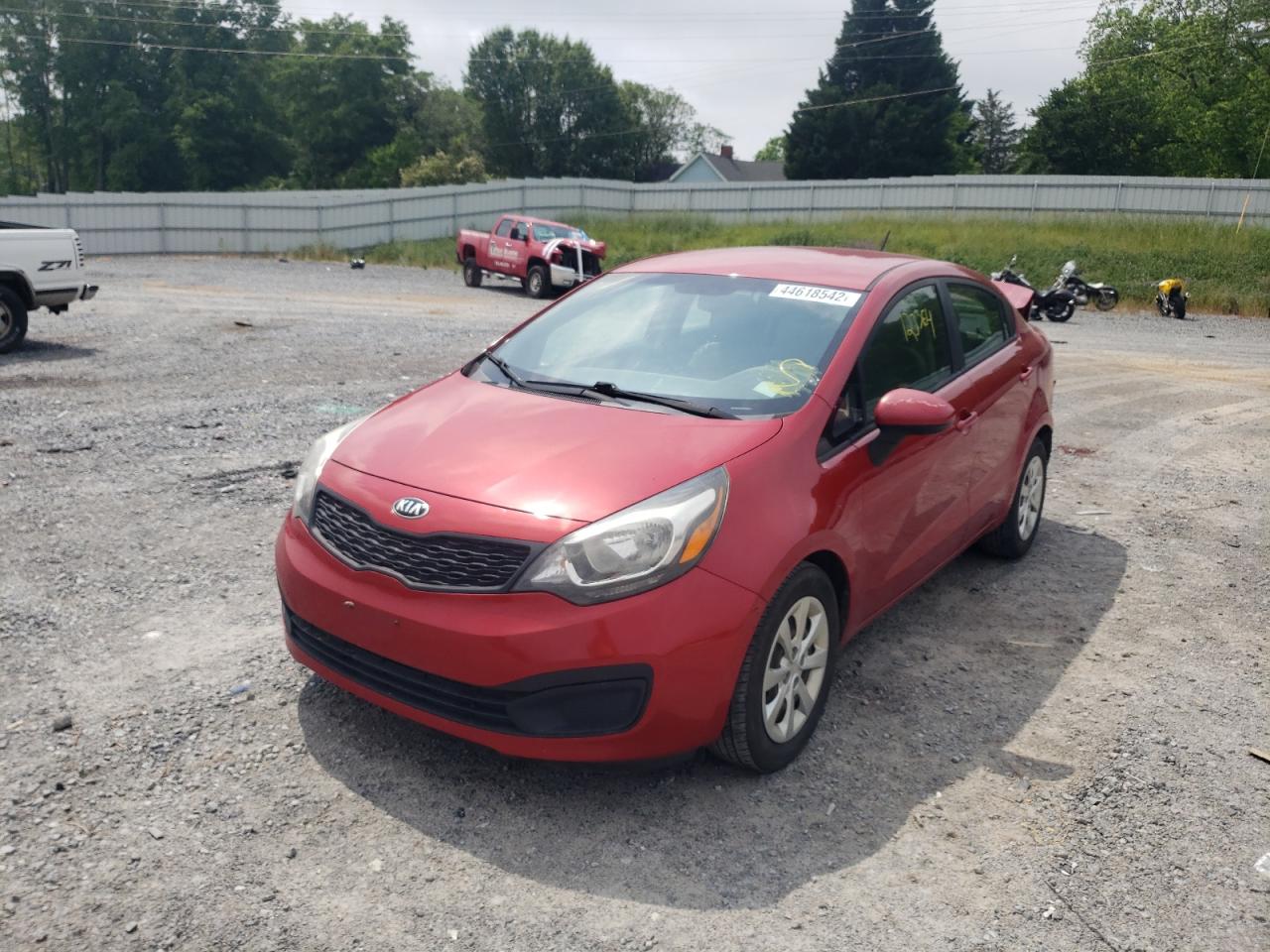 Photo 2 from auction – 2015 KIA RIO LX with VIN KNADM4A35F6496034