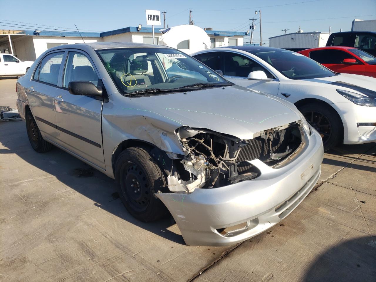 TOYOTA COROLLA CE 2004 with VIN 1NXBR32E04Z201948 - Photo from auction