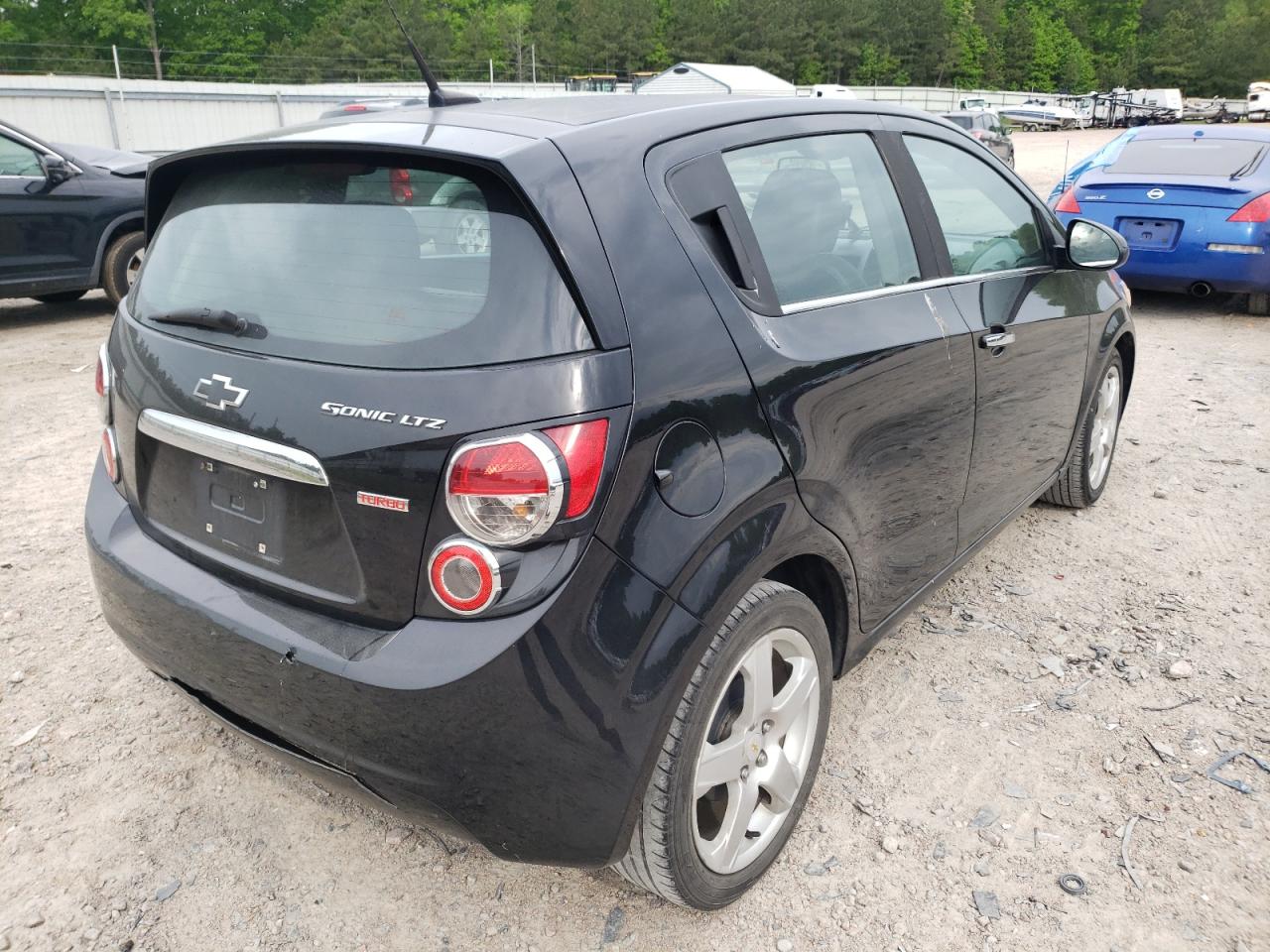 Photo 4 from auction – 2012 CHEVROLET SONIC LTZ with VIN 1G1JF6SB7C4196187