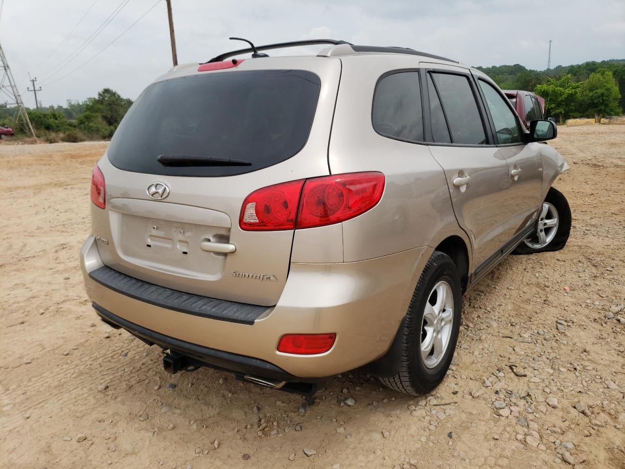 Photo 4 from auction – 2007 HYUNDAI SANTA FE G with VIN 5NMSG13D77H114791