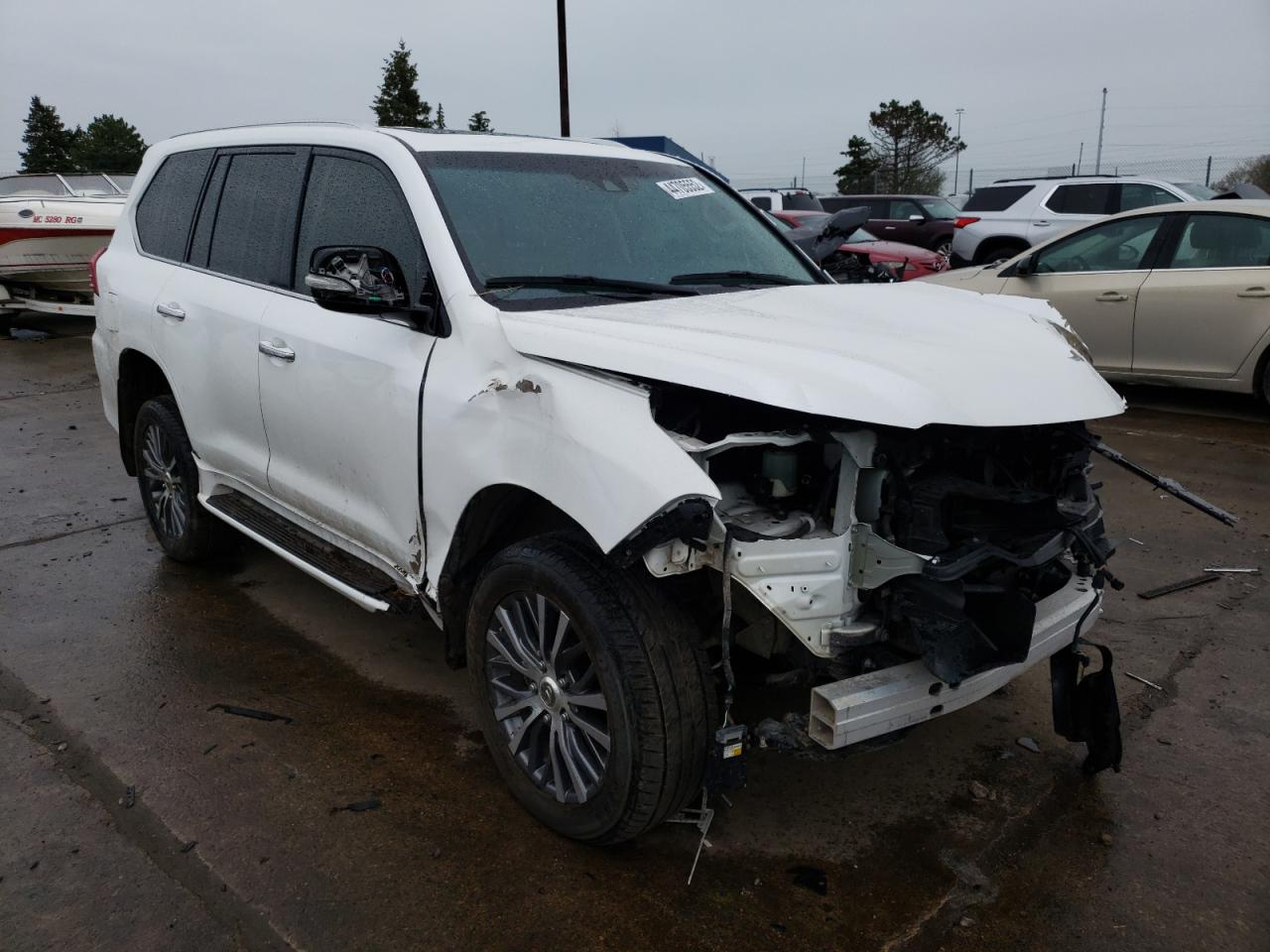 LEXUS LX 570 2018 with VIN JTJHY7AX1J4264156 - Photo from auction