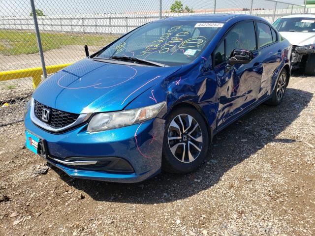 Photo 2 from auction – 2014 HONDA CIVIC EX with VIN 19XFB2F89EE079812