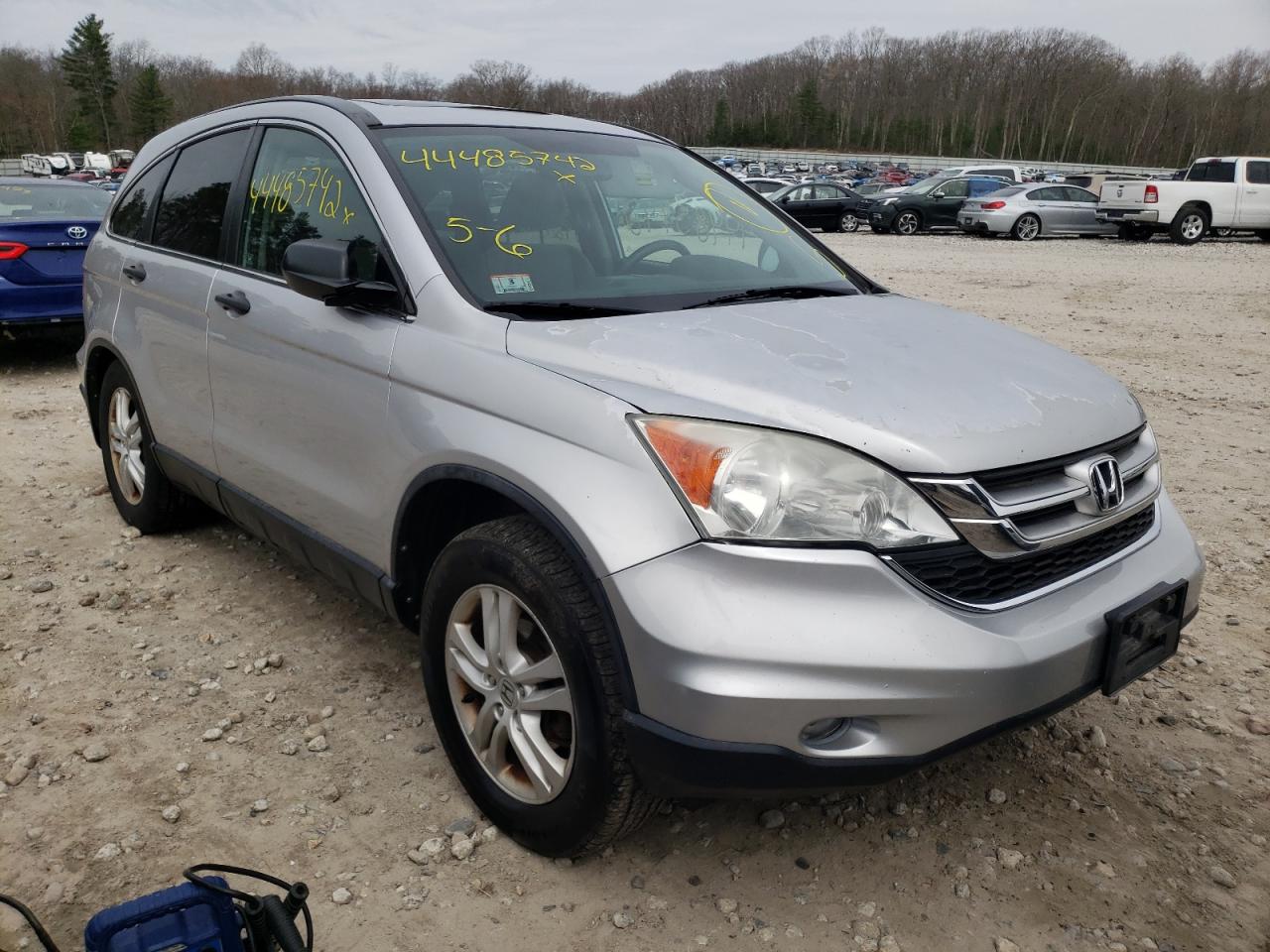 HONDA CR-V 2011 with VIN 5J6RE4H53BL109726 - Photo from auction