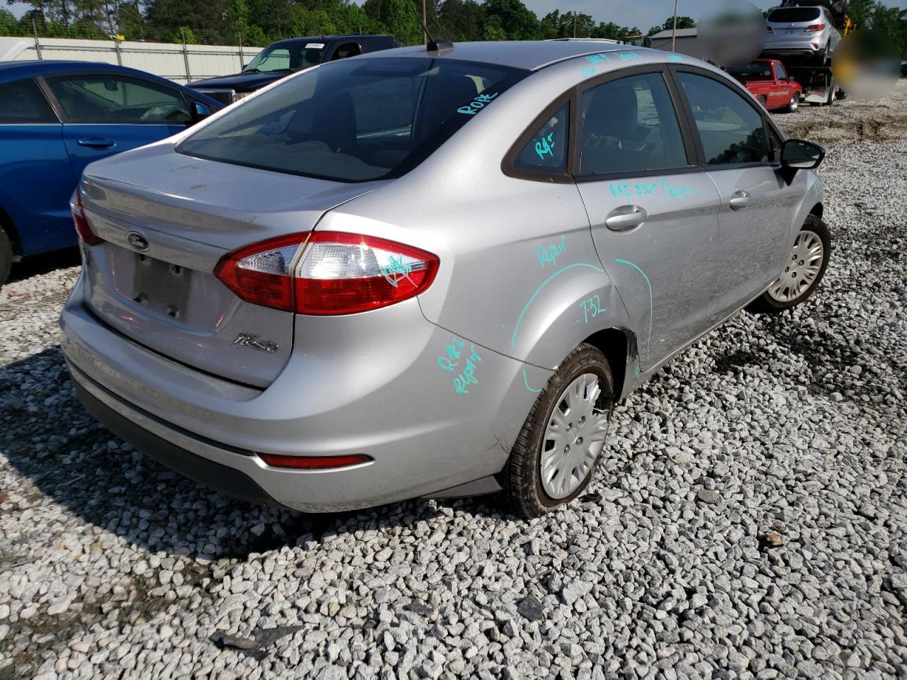 Photo 4 from auction – 2017 FORD FIESTA S with VIN 3FADP4AJXHM163605