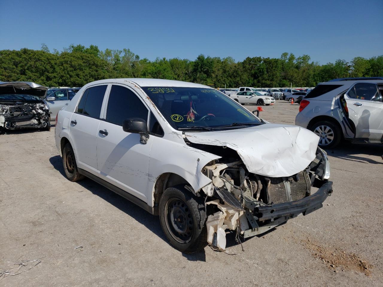 NISSAN VERSA S 2010 with VIN 3N1CC1AP8AL381531 - Photo from auction