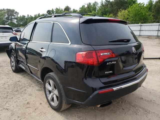 Photo 3 from auction – 2011 ACURA MDX TECHNO with VIN 2HNYD2H69BH523781