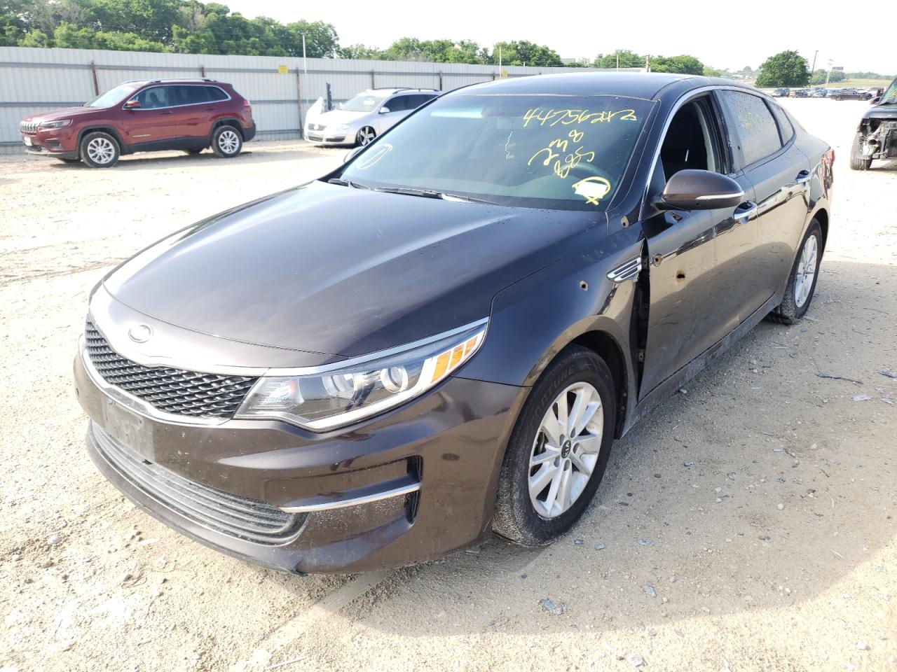 Photo 2 from auction – 2018 KIA OPTIMA LX with VIN KNAGT4L39J5238885
