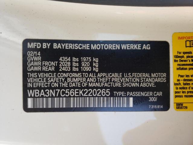 Photo 10 from auction – 2014 BMW 428 I with VIN WBA3N7C56EK220265