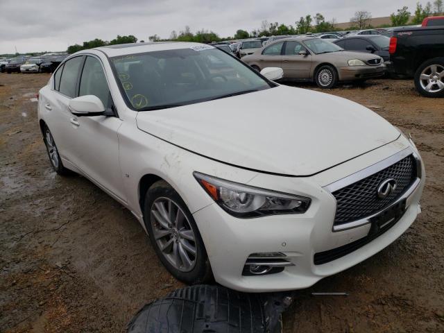 INFINITI Q50 BASE 2015 with VIN JN1BV7AR1FM408236 - Photo from auction