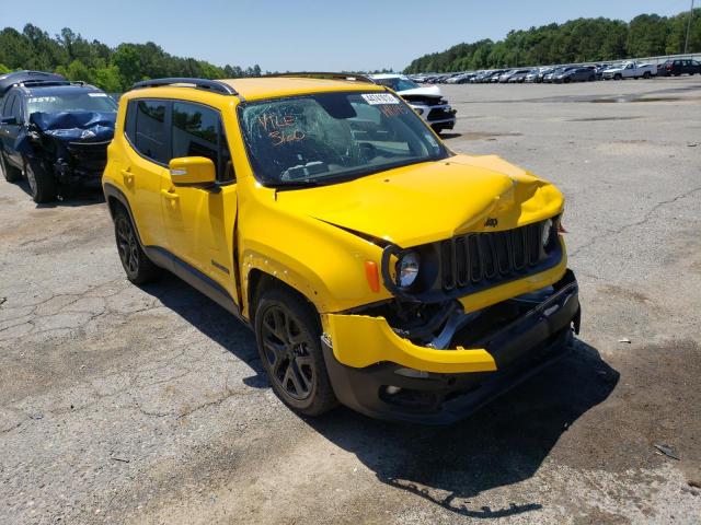 JEEP RENEGADE L 2018 with VIN ZACCJABB4JPH01456 - Photo from auction