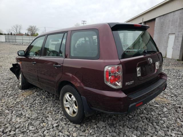 Photo 3 from auction – 2007 HONDA PILOT LX with VIN 2HKYF18157H529977