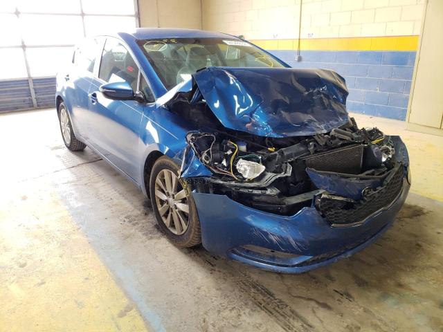 KIA FORTE LX 2014 with VIN KNAFX4A68E5094183 - Photo from auction