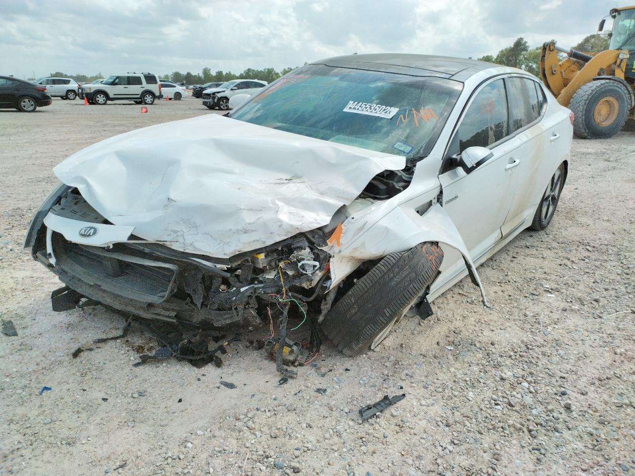 Photo 2 from auction – 2013 KIA OPTIMA HYB with VIN KNAGM4AD4D5047128