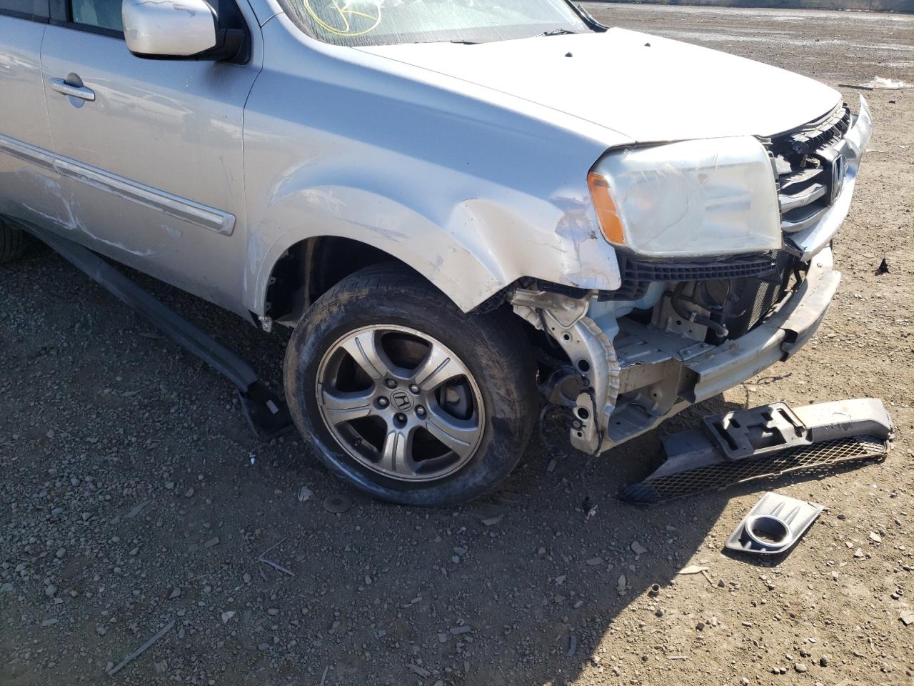 Photo 9 from auction – 2013 HONDA PILOT EXL with VIN 5FNYF3H56DB030078
