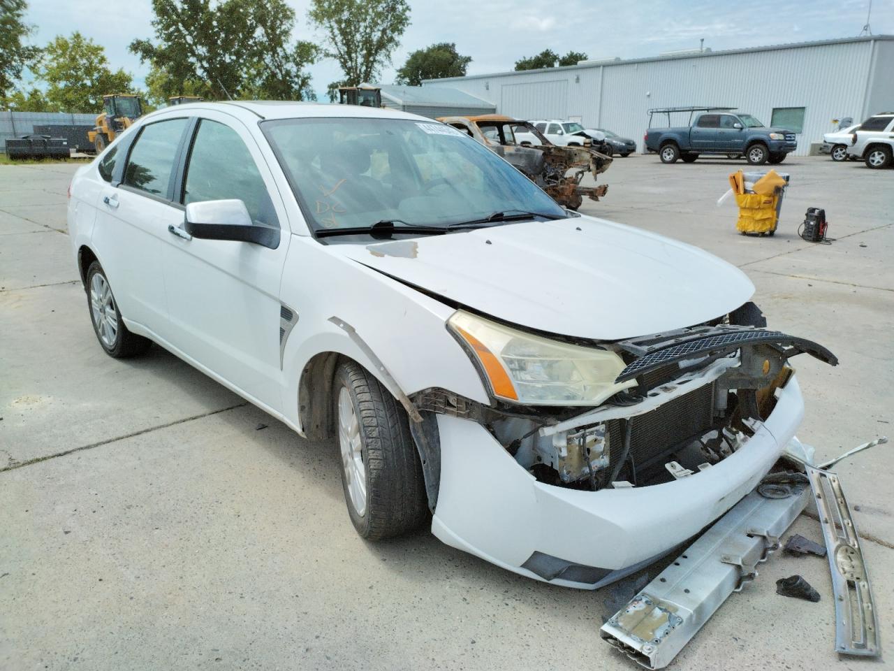 FORD FOCUS SE 2008 with VIN 1FAHP35N28W170363 - Photo from auction