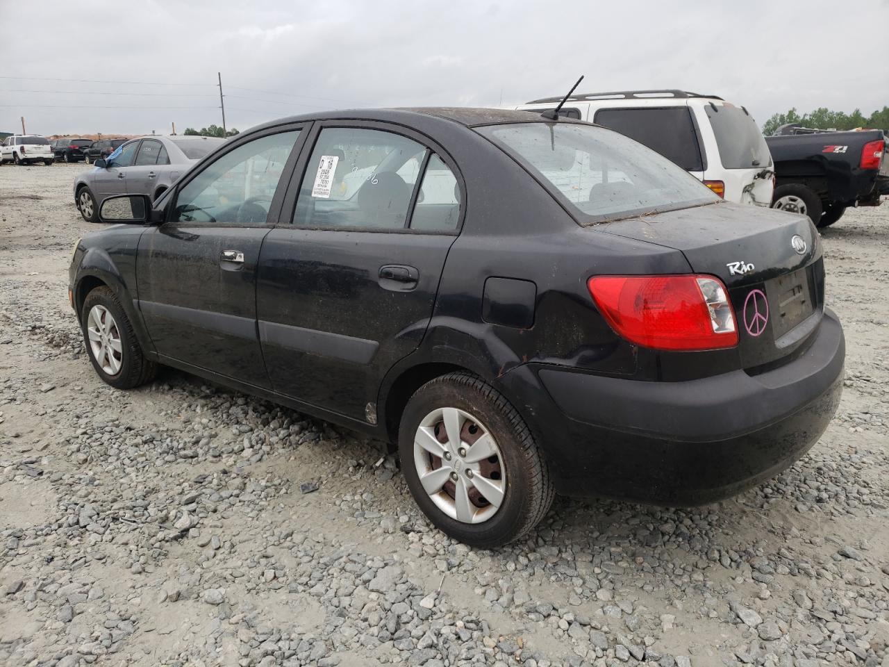 Photo 3 from auction – 2008 KIA RIO BASE with VIN KNADE123686353784