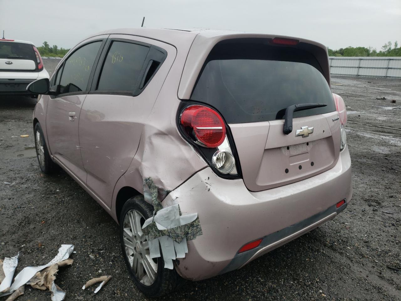 Photo 3 from auction – 2013 CHEVROLET SPARK 1LT with VIN KL8CD6S93DC536597